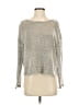 DKNY Metallic Silver Pullover Sweater Size S - photo 1
