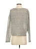 DKNY Metallic Silver Pullover Sweater Size S - photo 2