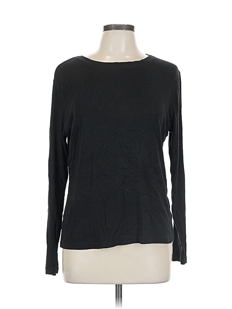 A NEW DAY Pre-owned Long Sleeve T-shirt In Black