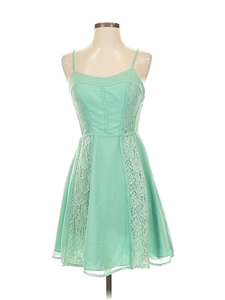 Pre-owned Lauren Conrad Cocktail Dress In Green