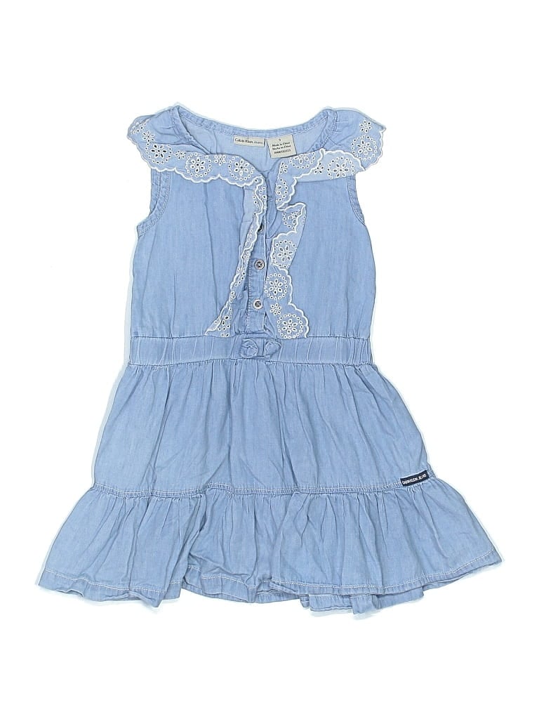 Click to view more detailed imagery on our partner's website Pre-owned Calvin Klein Jeans Est.1978 Kids' Calvin Klein Jeans Dress In Blue