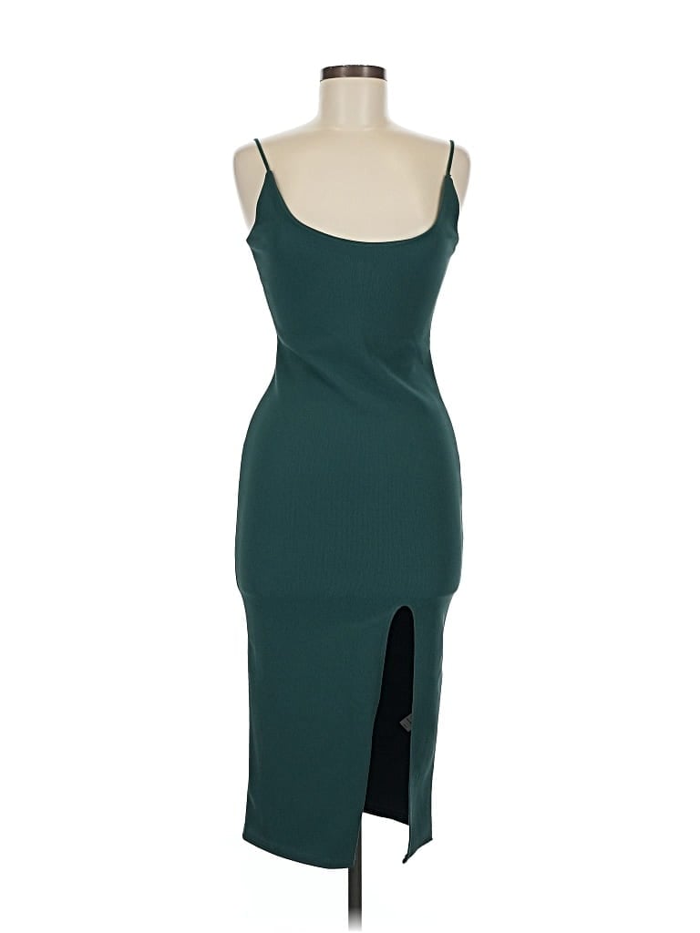 Pre-owned Missguided Cocktail Dress In Blue