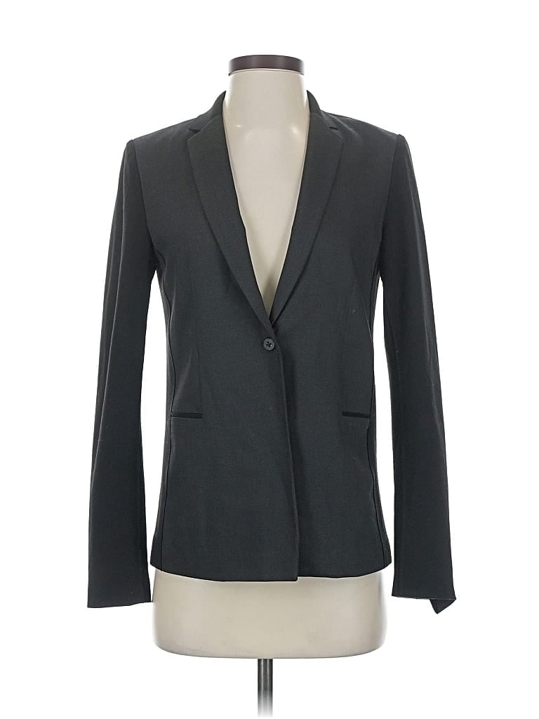 Pre-owned T Tahari Blazer Jacket In Gray