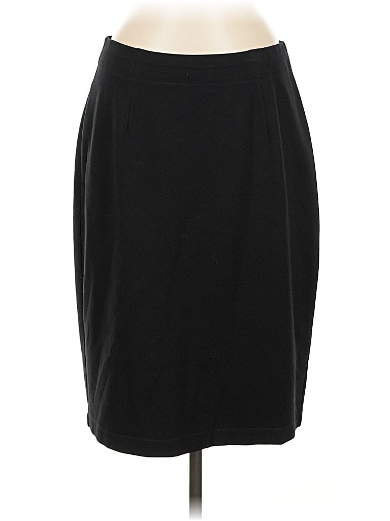 Pre-owned Eileen Fisher Formal Skirt In Black
