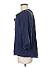 Mi ami 100% Polyester Blue 3/4 Sleeve Blouse Size M - photo 5