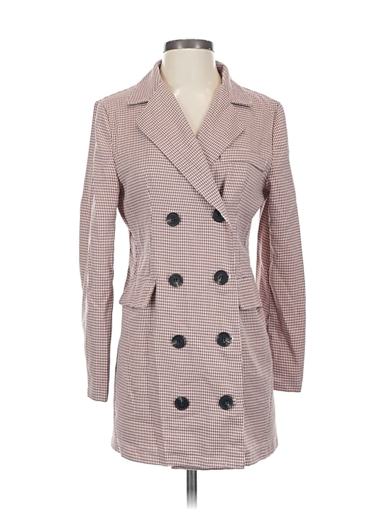 Pre-owned Unbranded Coat In Pink