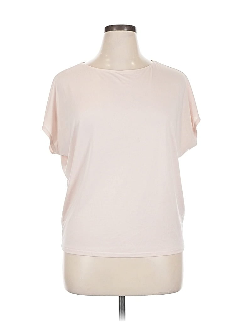 Pre-owned Unbranded Short Sleeve T-shirt In White