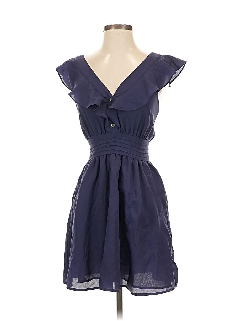Pre-owned Bcbgeneration Casual Dress In Blue