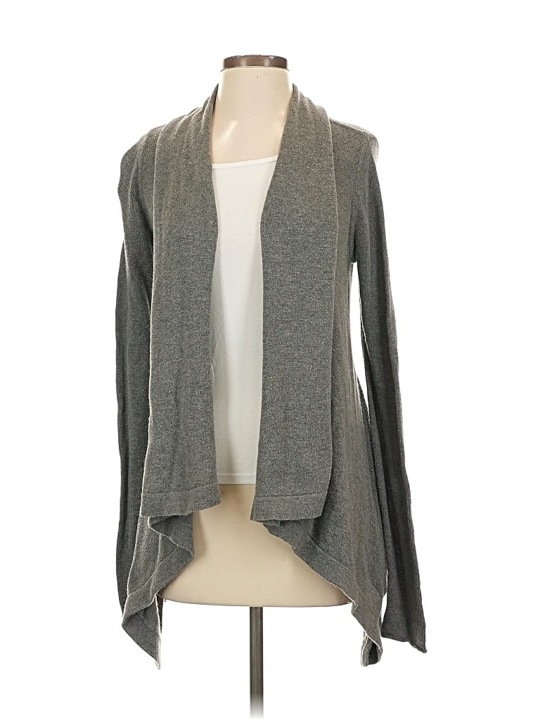 Pre-owned Express Cardigan Sweater In Gray