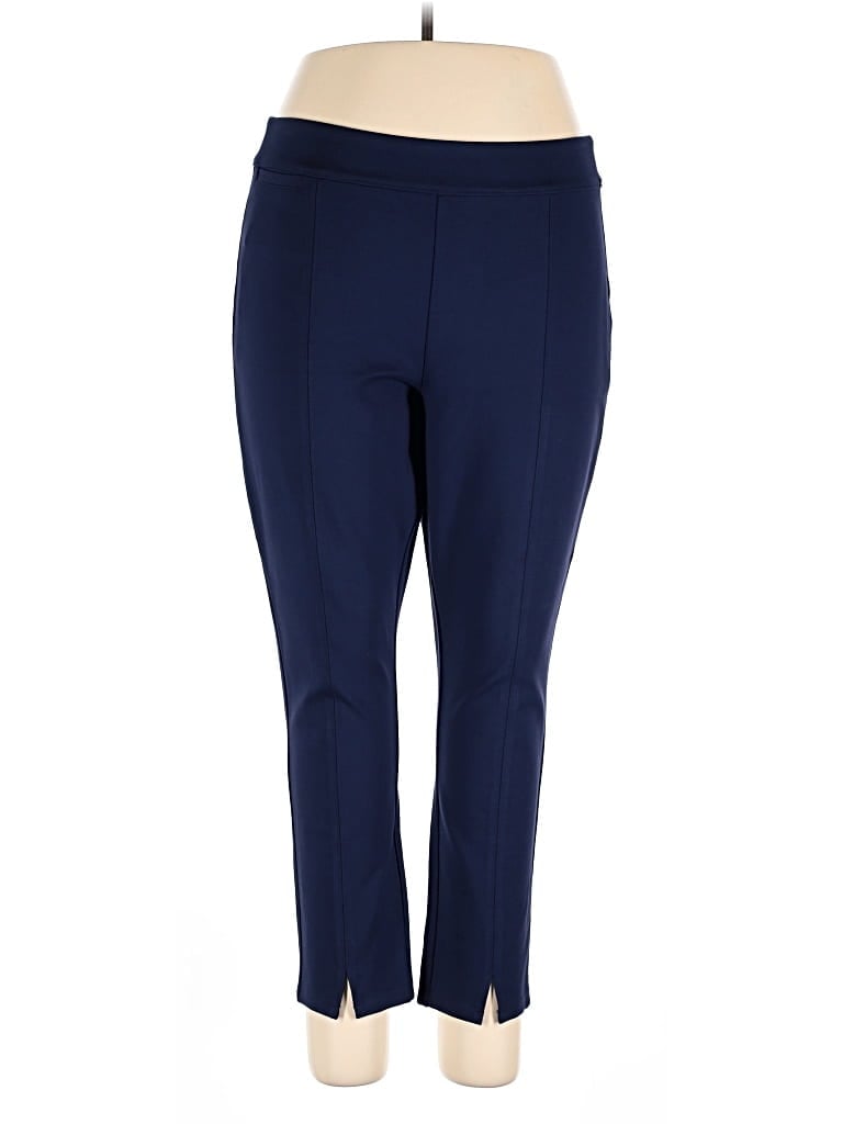 Pre-owned Soft Surroundings Active Pants In Blue