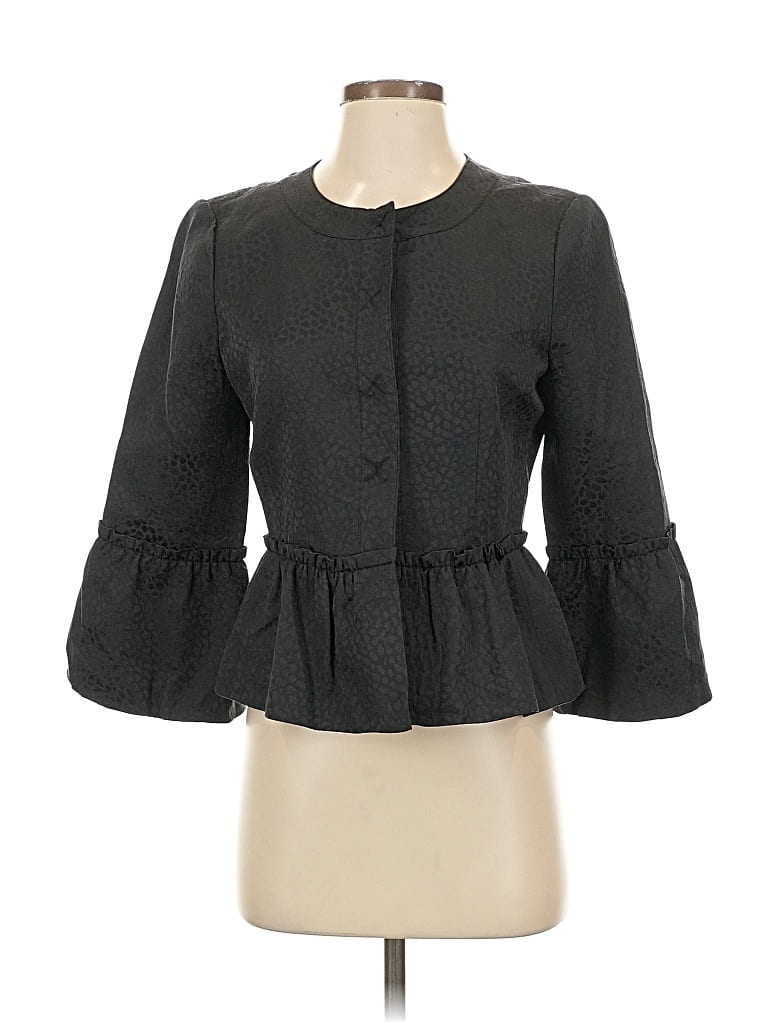 Pre-owned Bcbgmaxazria Jacket In Gray