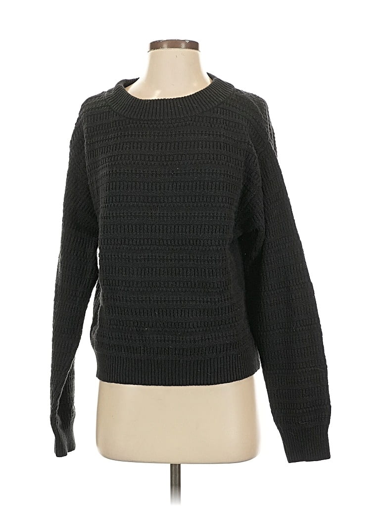 Pre-owned Universal Thread Pullover Sweater In Black