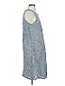 Lands' End Chevron-herringbone Gray Casual Dress Size S - photo 4