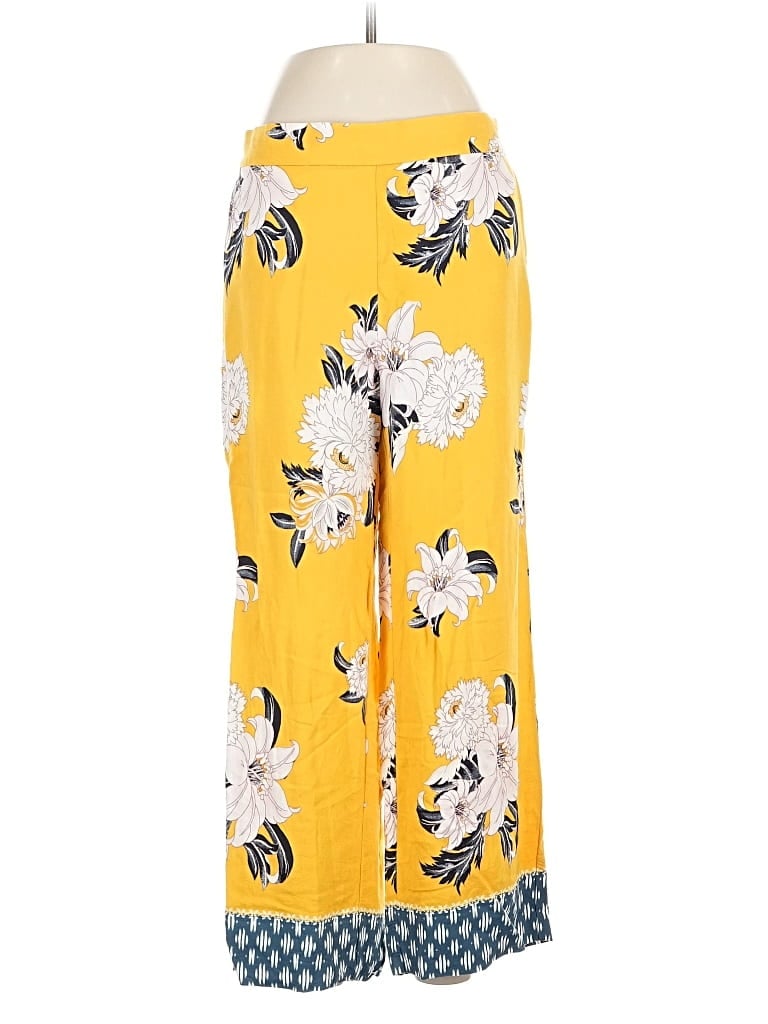 Pre-owned Ann Taylor Loft Casual Pants In Yellow