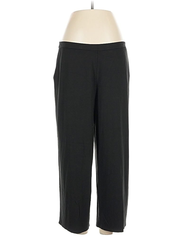 Pre-owned Jjill Active Pants In Black