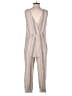 Drew Stripes Gray Jumpsuit Size S - photo 2