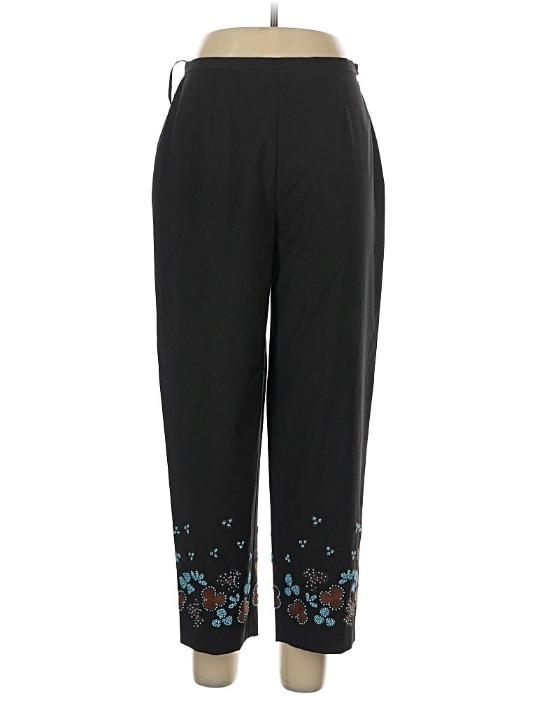 ALFANI Pre-owned Casual Pants In Black