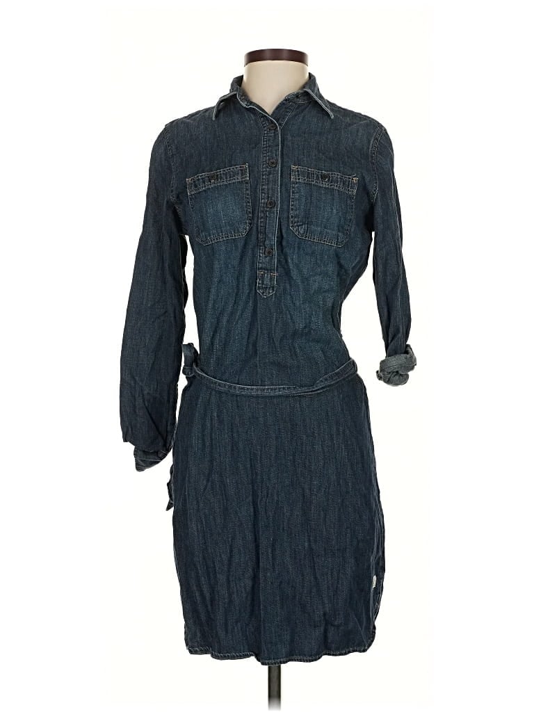Pre-owned Lauren Jeans Co. Casual Dress In Blue