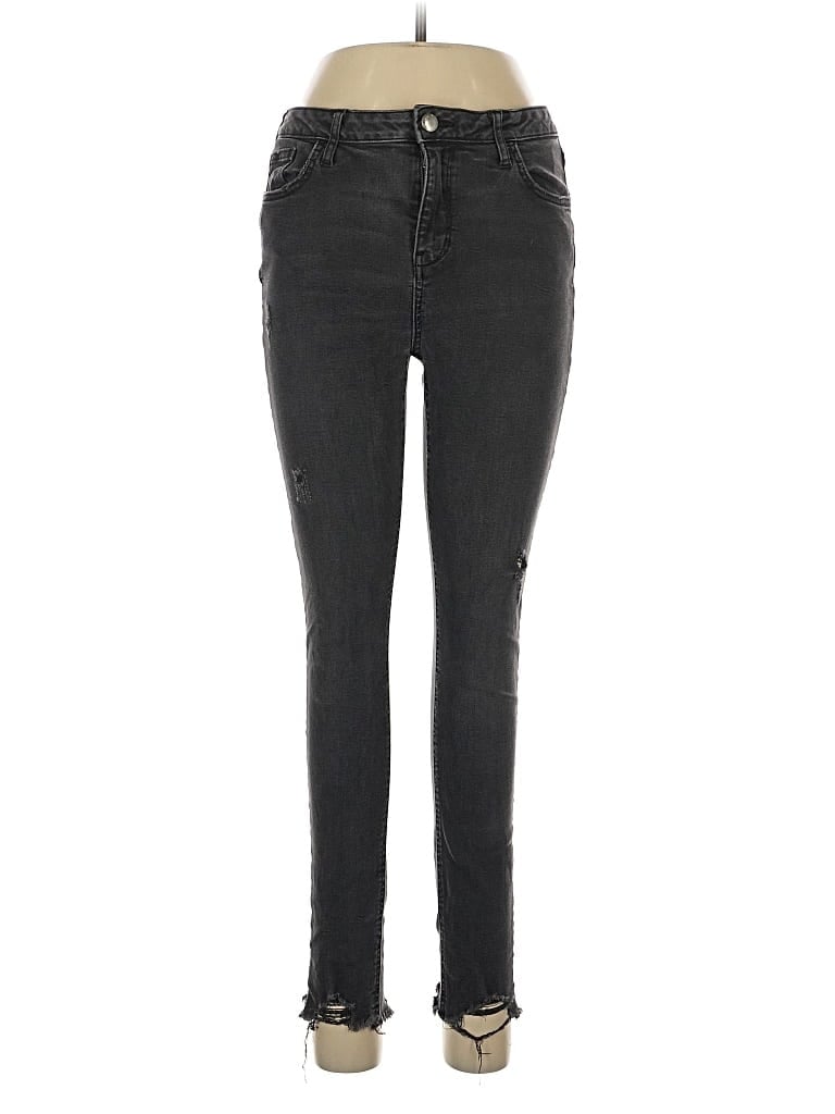 Pre-owned Denim Co Jeans In Black