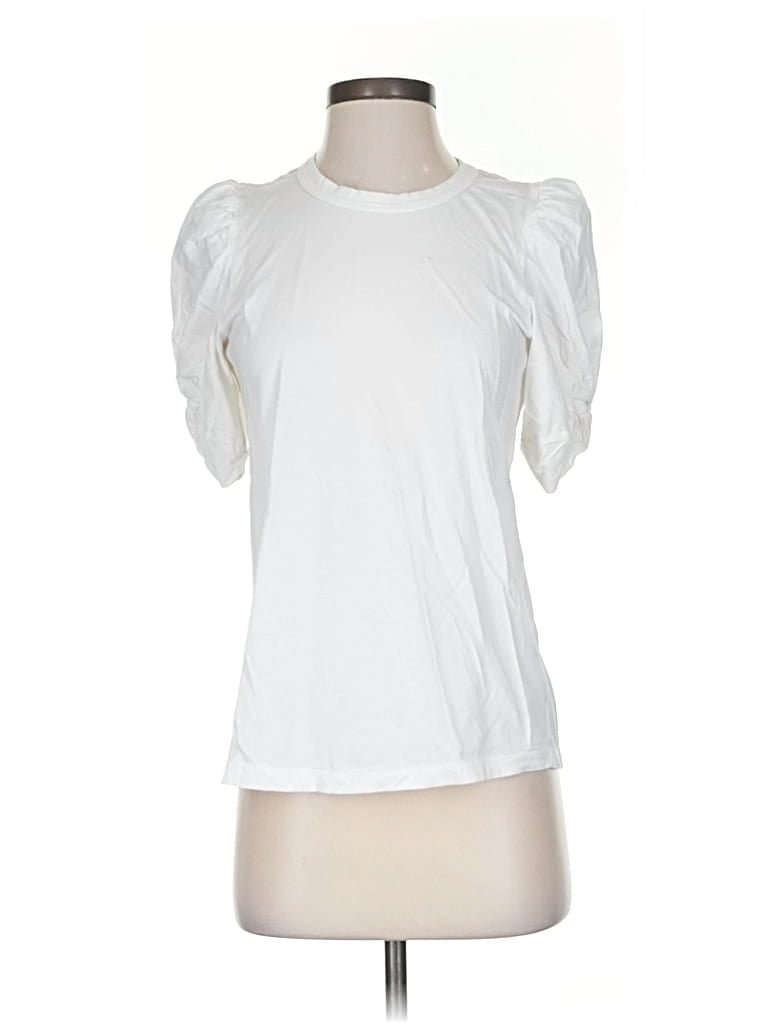Click to view more detailed imagery on our partner's website Pre-owned A.l.c Short Sleeve T-shirt In White