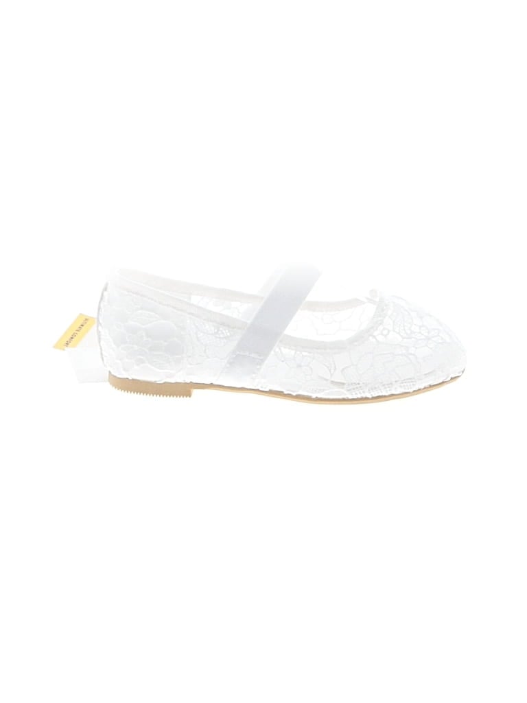 Click to view more detailed imagery on our partner's website Pre-owned Cat & Jack Kids' Flats In White