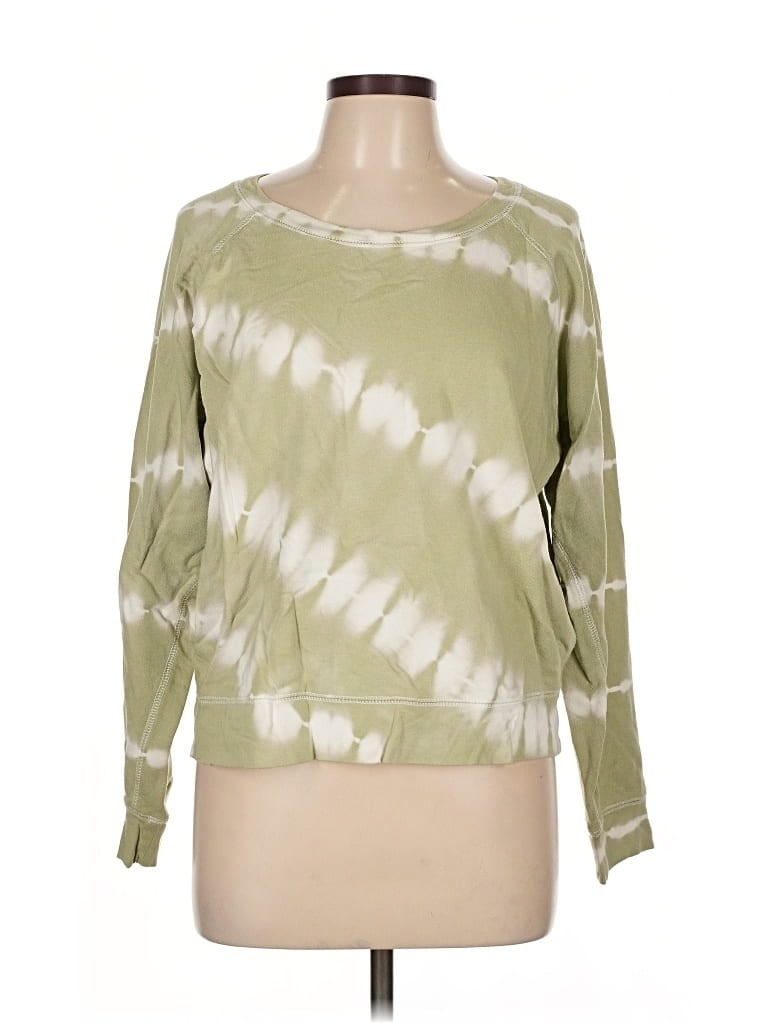 Pre-owned Rails Pullover Sweater In Green