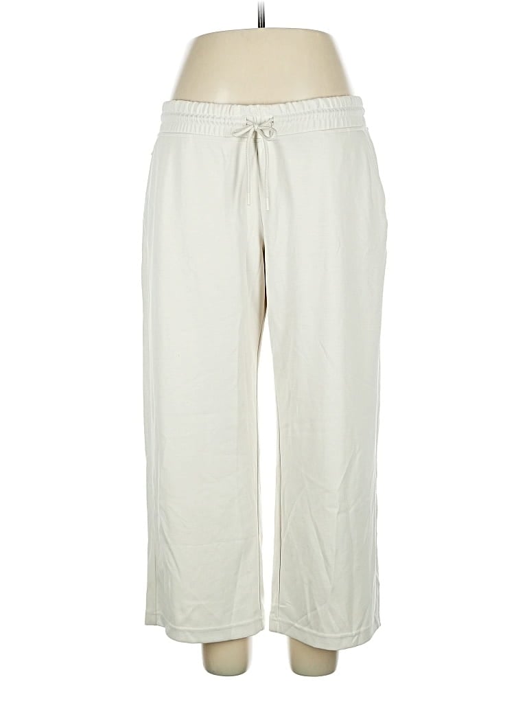 Pre-owned Athleta Casual Pants In White