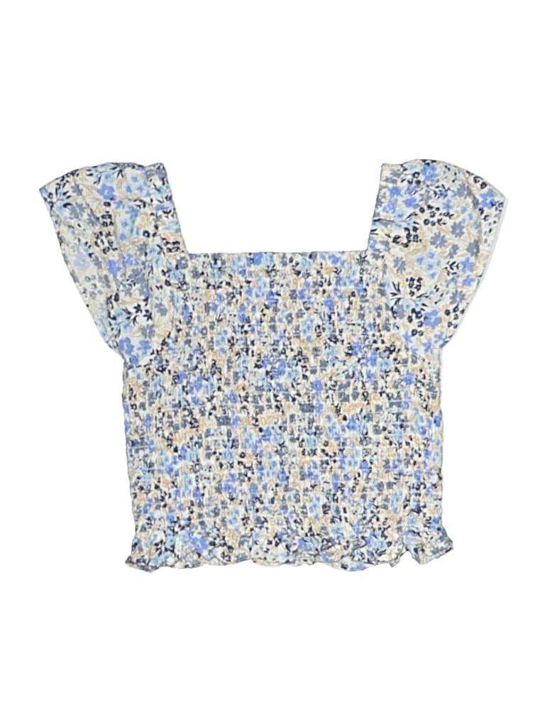 Pre-owned Tommy Bahama Kids' Sleeveless Blouse In Blue