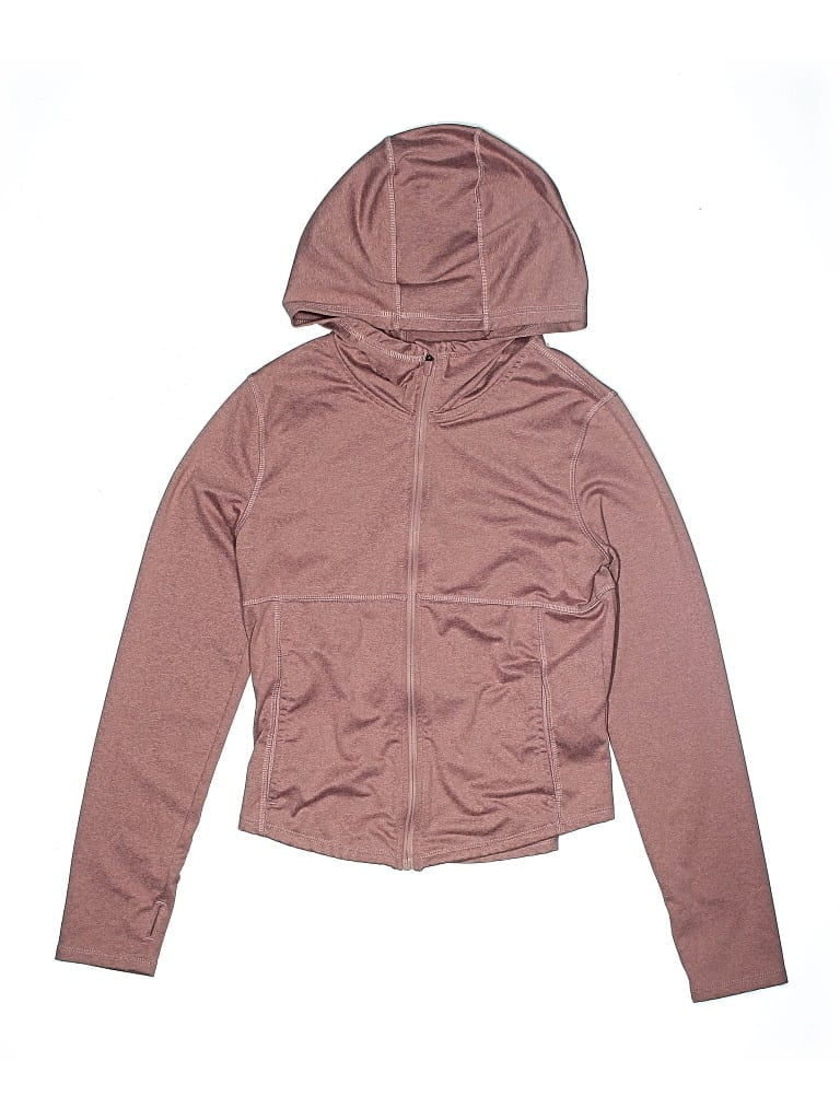 Pre-owned Active By Old Navy Kids' Zip Up Hoodie In Pink