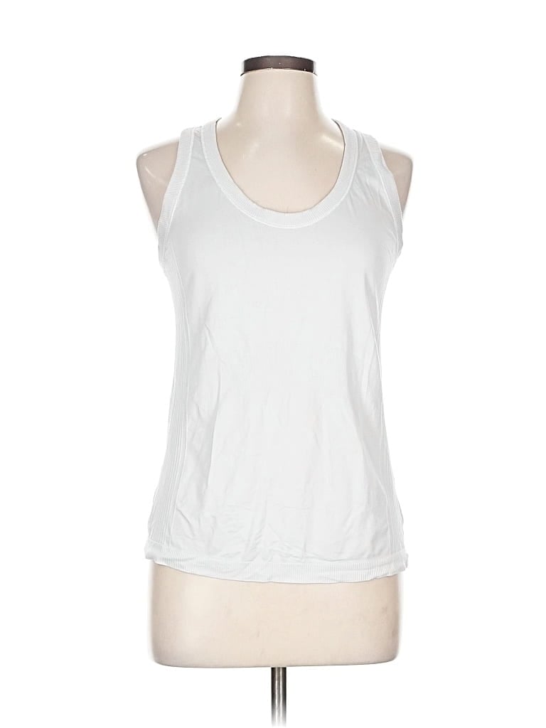 Pre-owned Active By Old Navy Sleeveless T-shirt In White