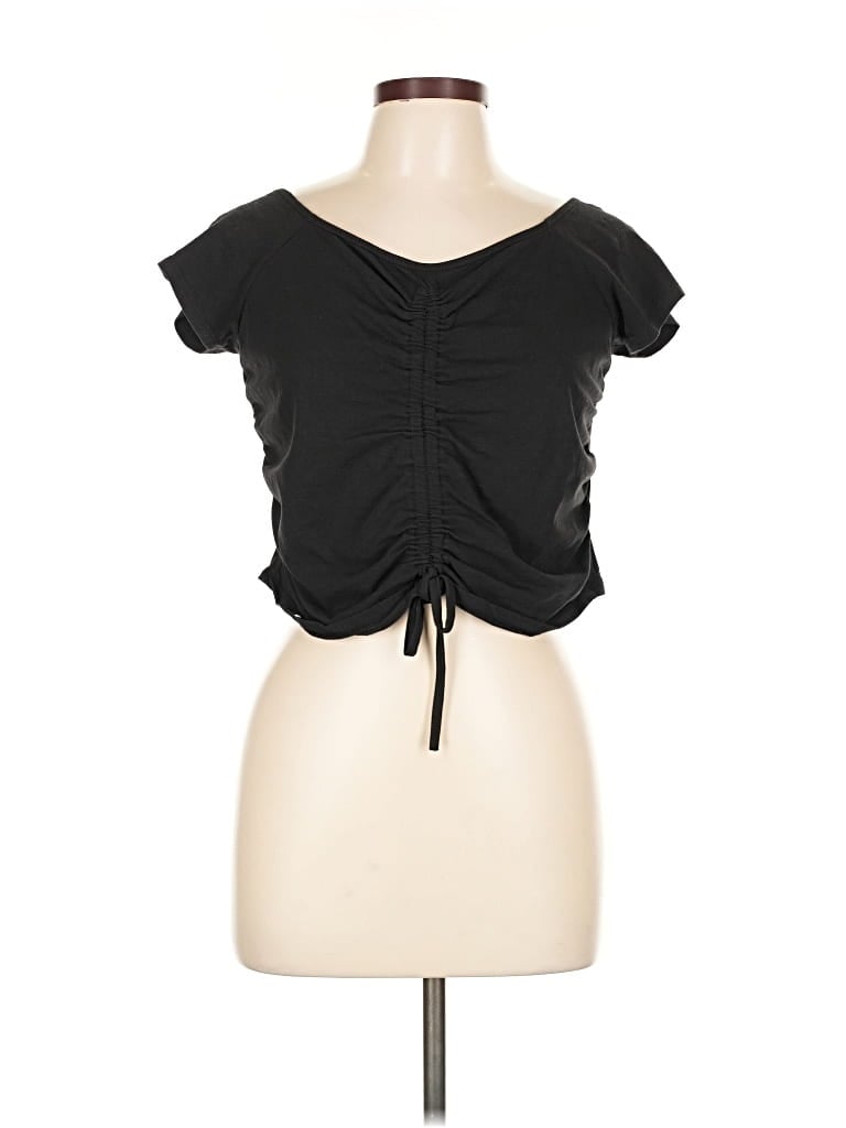 Pre-owned Primark Short Sleeve T-shirt In Black