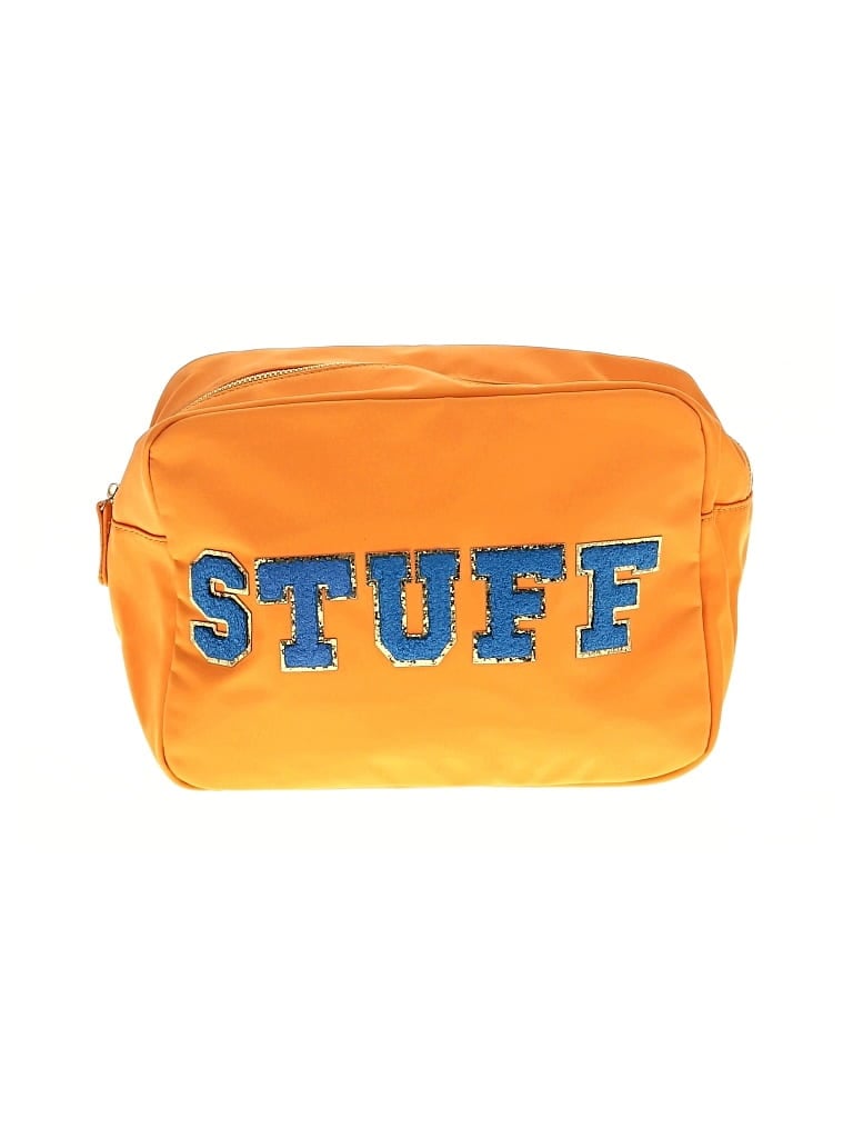 Pre-owned Unbranded Makeup Bag In Orange