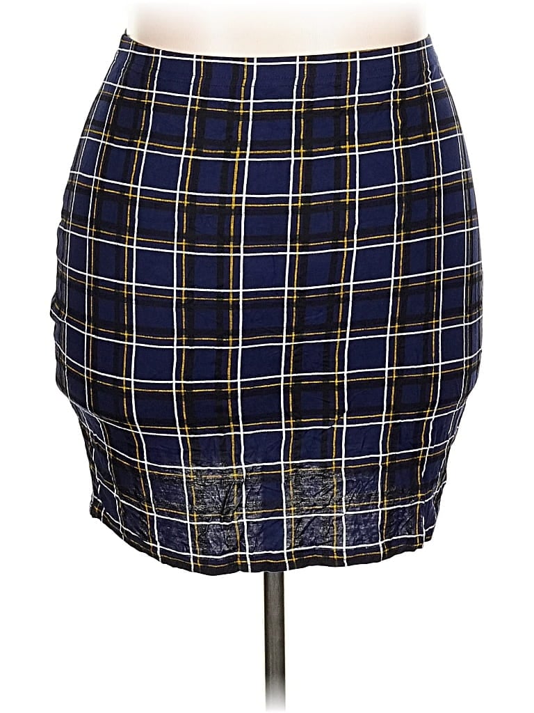 Boohoo Casual Skirt In Blue