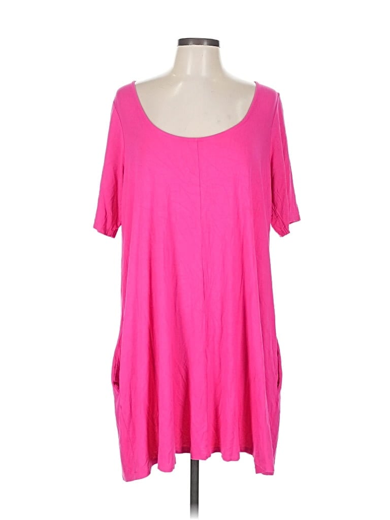 Pre-owned Asos Design Short Sleeve T-shirt In Pink