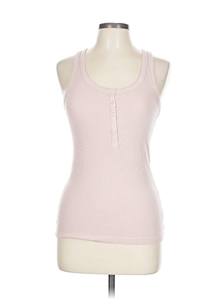 Pre-owned Aerie Sleeveless Top Pink Scoop Neck Tops