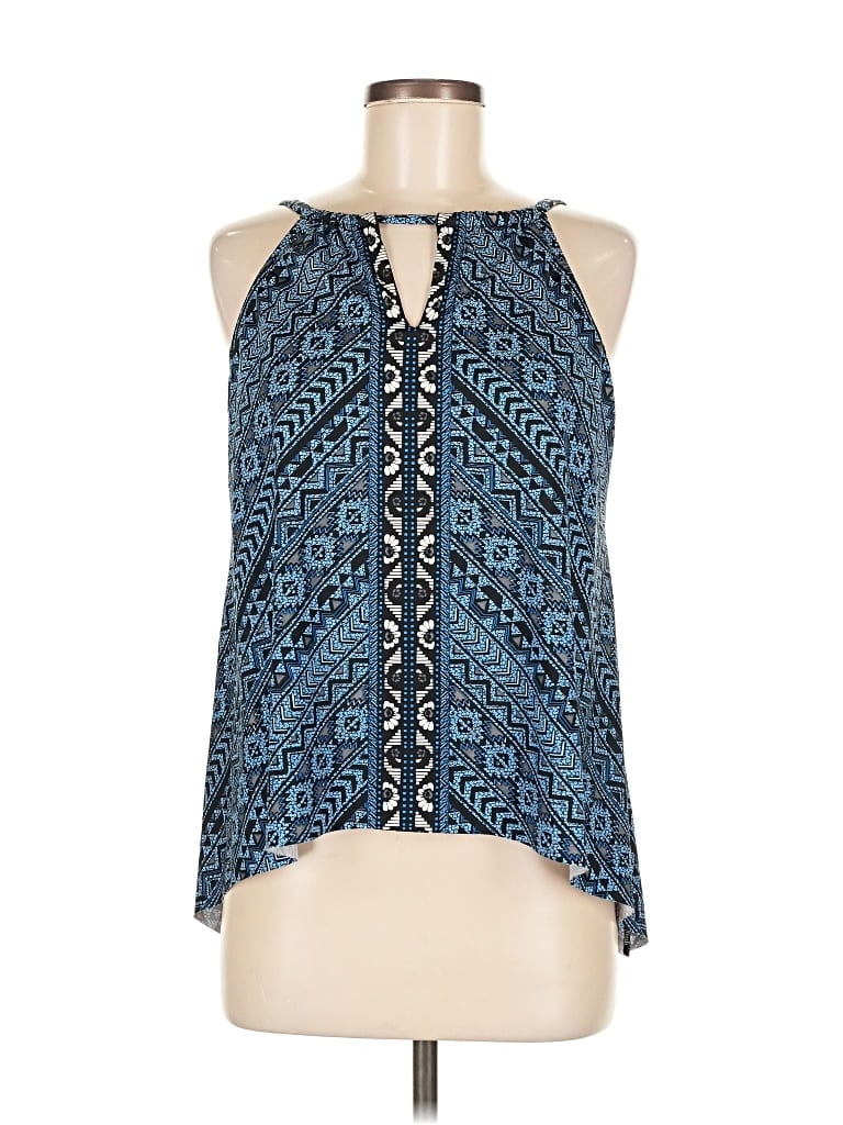 Pre-owned Miraclesuit Swimsuit Top Blue Swimwear