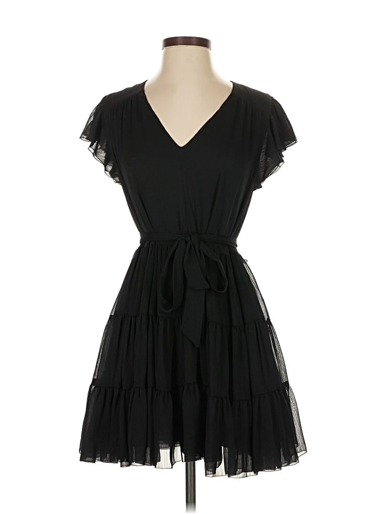 Pre-owned Little Moon Cocktail Dress In Black