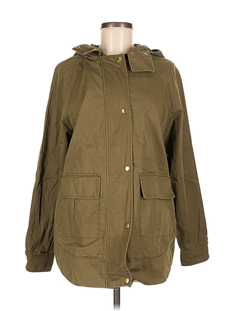 Pre-owned Love Tree Jacket In Green