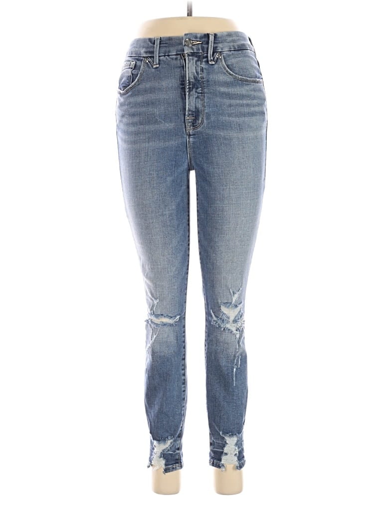 Pre-owned Good American Jeans In Blue