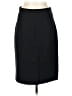 Classiques Entier Solid Black Wool Skirt Size 10 - photo 1