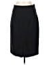 Classiques Entier Solid Black Wool Skirt Size 10 - photo 2