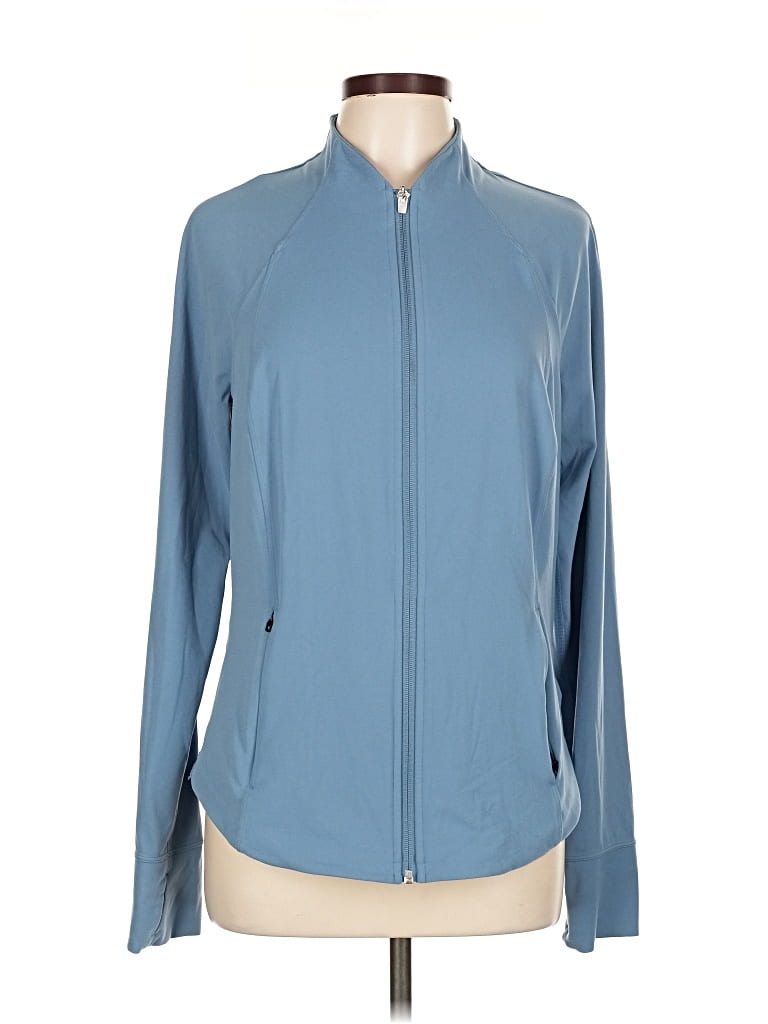 Click to view more detailed imagery on our partner's website Pre-owned Athleta Track Jacket In Blue