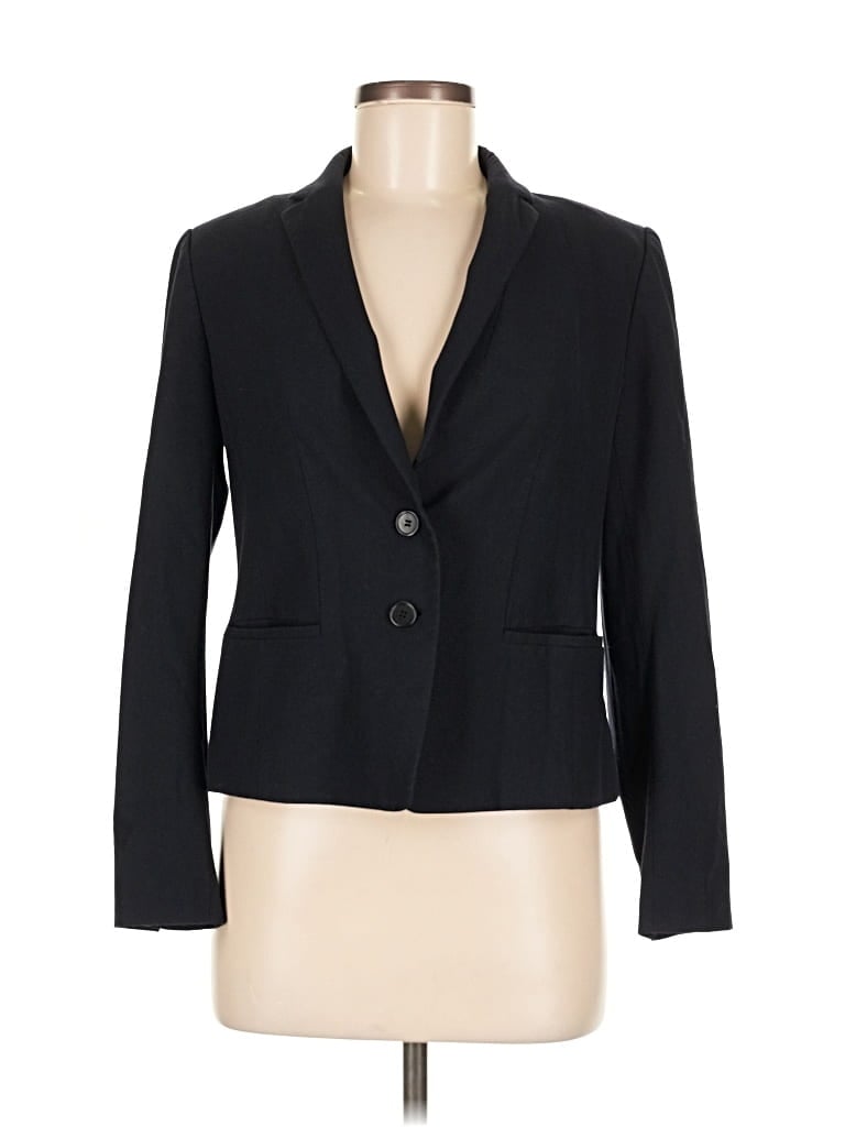 Pre-owned Ann Taylor Blazer Jacket In Black