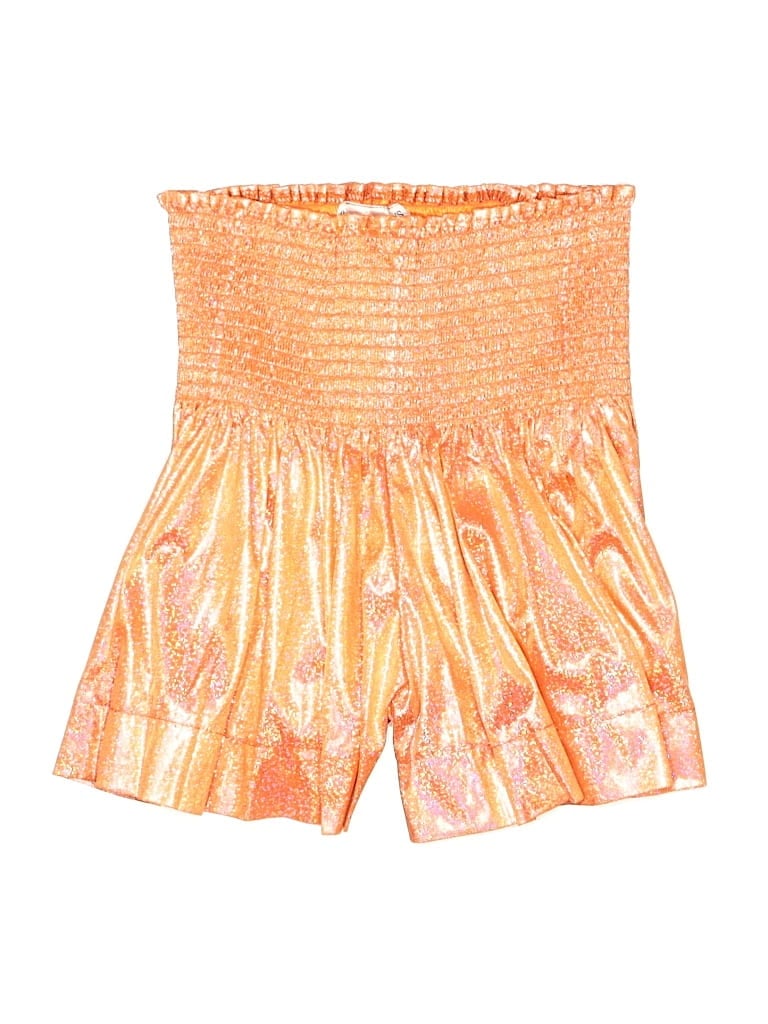 Pre-owned Queen Of Sparkles Shorts In Orange