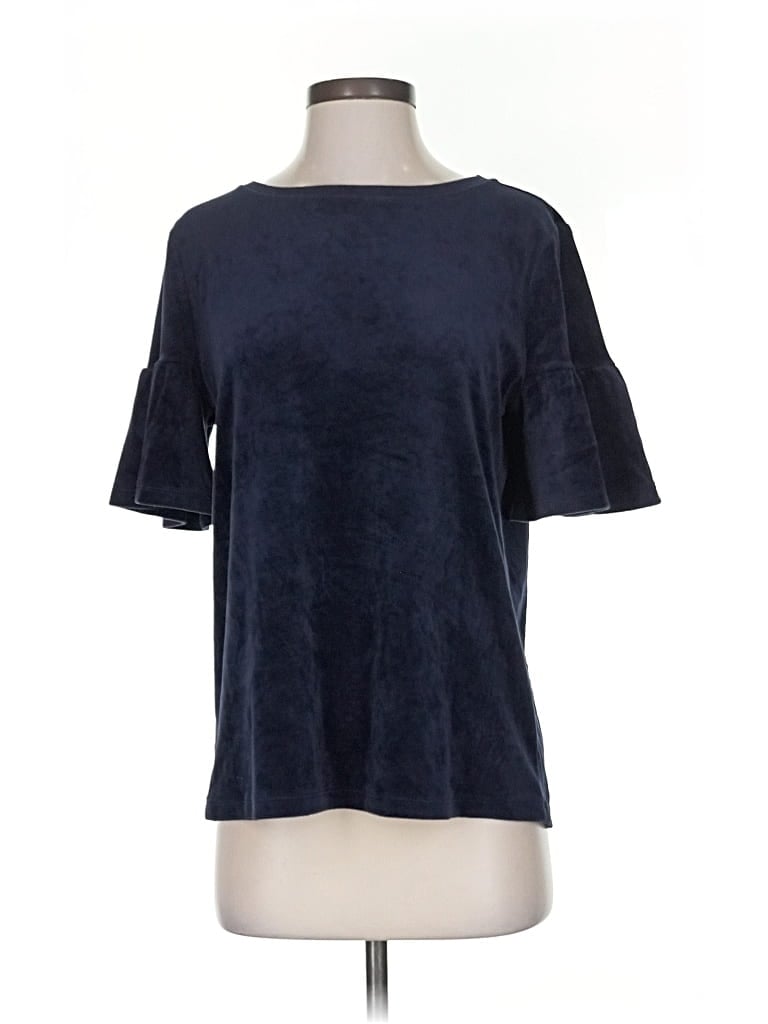 Pre-owned Ann Taylor Loft Pullover Sweater In Blue