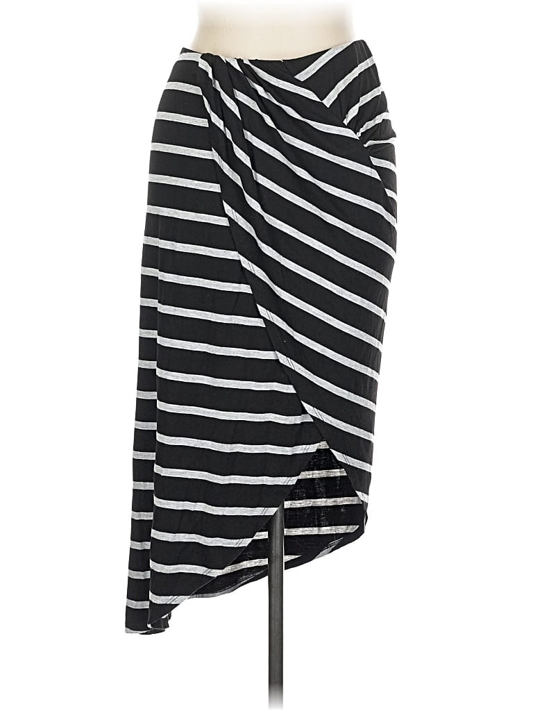 Pre-owned Bobeau Casual Skirt In Black