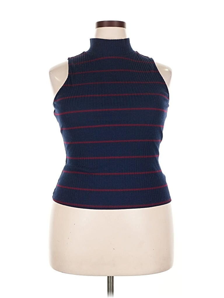 Pre-owned Arizona Jean Company Sweater Vest In Blue