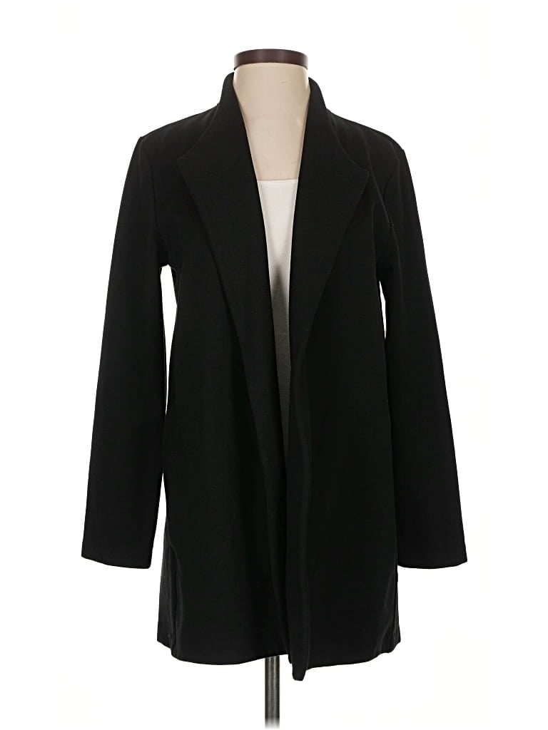 Pre-owned Eileen Fisher Cardigan Sweater In Black