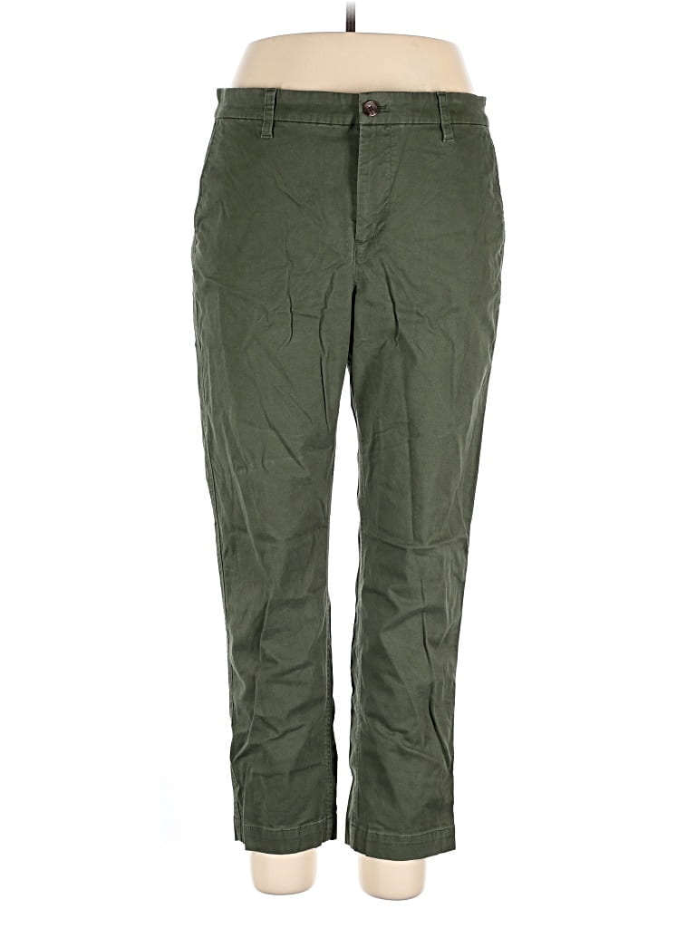 Pre-owned J.crew Factory Store Cargo Pants In Green