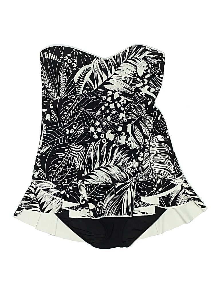 Pre-owned Profile By Gottex One Piece Swimsuit In Black